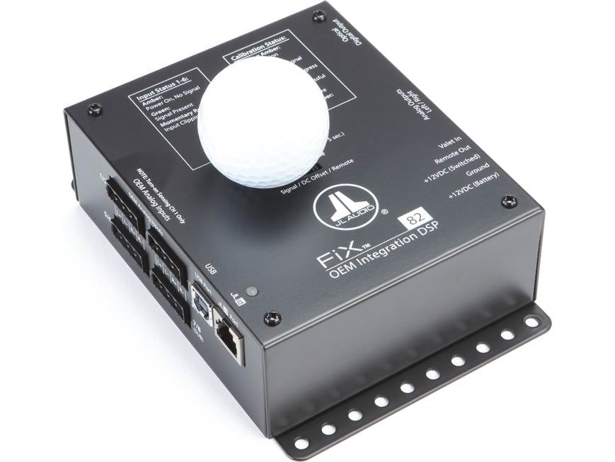 JL Audio FiX™ 82 Digital Signal Processor DSP for adding amps and