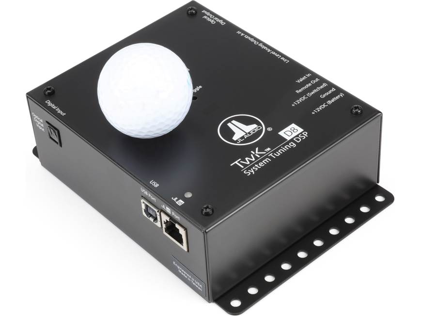JL Audio TwK™ D8 Digital Signal Processor 8-channel DSP with