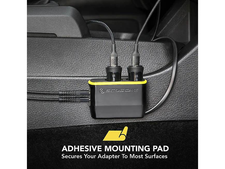 Adattatore Doppio Accendisigari Scosche DCLS242 Con Doppia USB 12W - DoubleUp 12V