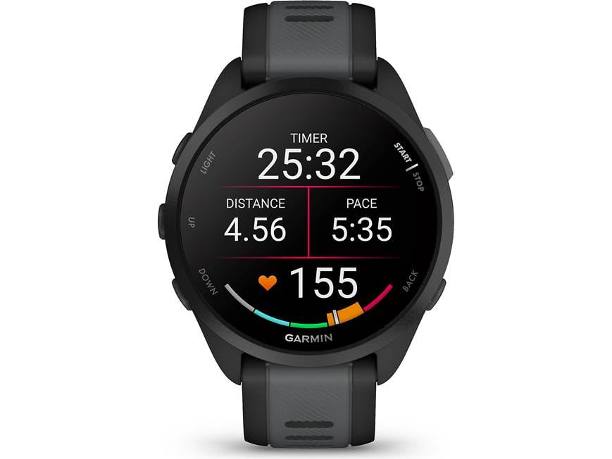 GARMIN FORERUNNER 165 ブラック Garmin Forerunner 165 (Black with Slate Gray band) GPS running