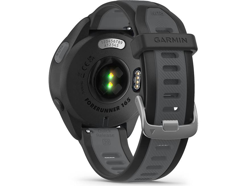 Garmin Forerunner 165 Music (Black with Slate Gray band) GPS