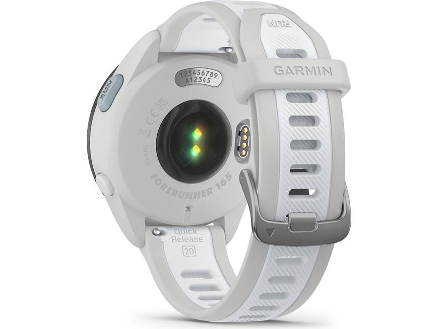 Garmin Forerunner 165 Music (Mist Gray with Whitestone band) GPS