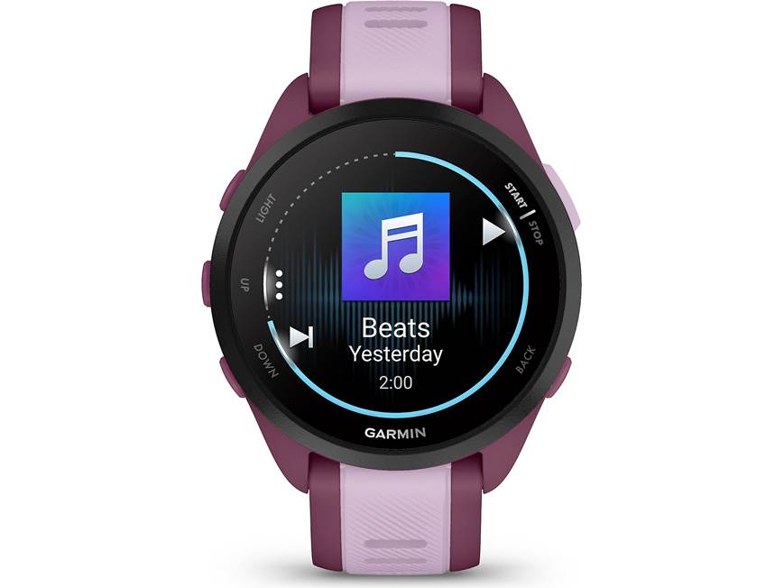 Garmin Forerunner 165 Music (Berry with Berry/Lilac band) GPS