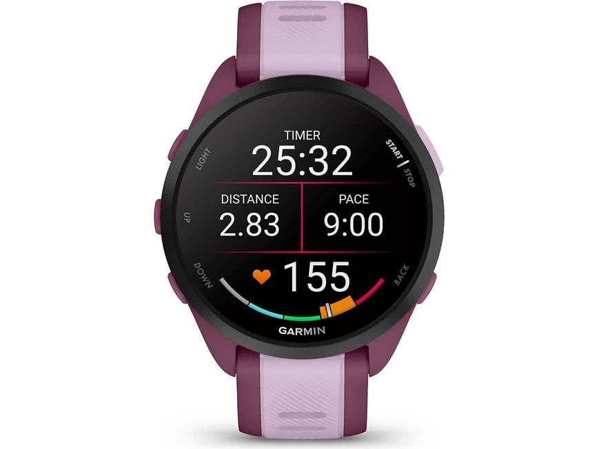 Garmin Forerunner 165 Music (Berry with Berry/Lilac band) GPS