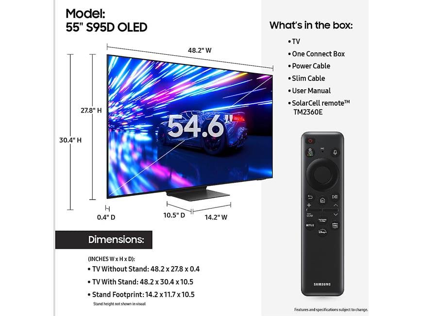 Samsung QN55S95D (55