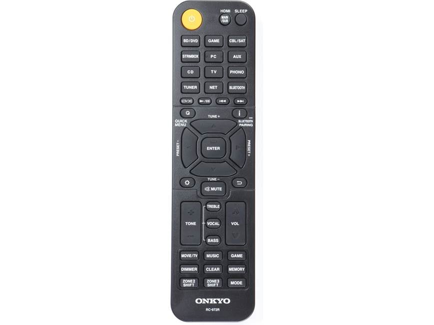 Onkyo TX-NR7100 9.2-channel home theater receiver with Dolby Atmos