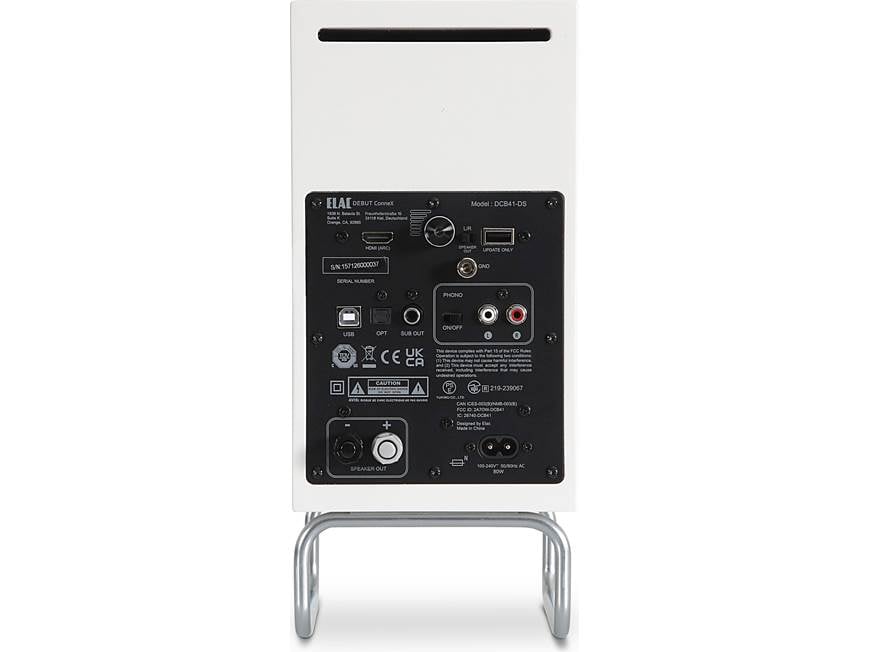 ELAC Debut ConneX DCB-41 DS Adsumコラボ ELAC Debut ConneX Adsum Powered stereo speakers with phono input