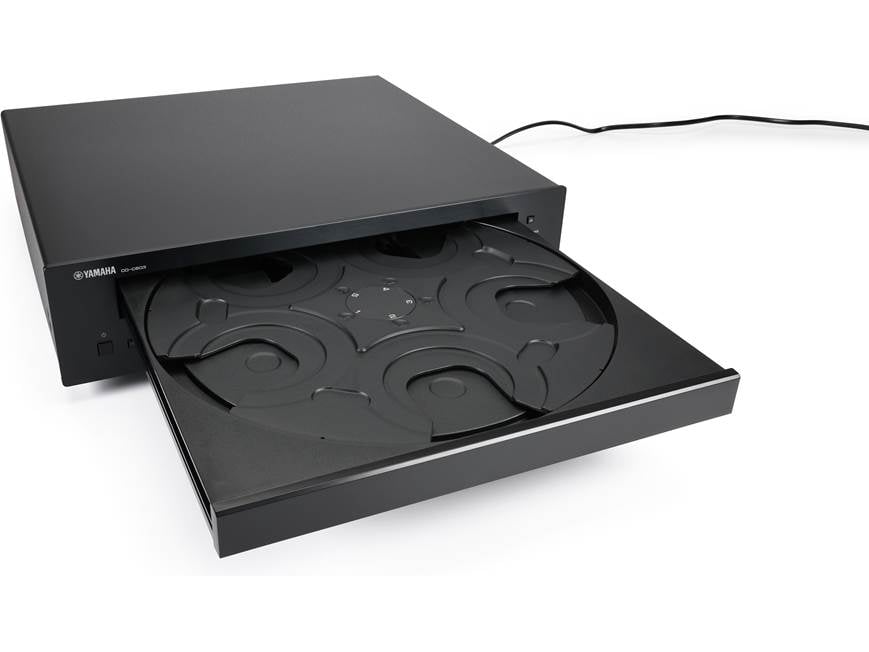 Yamaha CD-C603 5-disc CD changer with front-panel USB input at