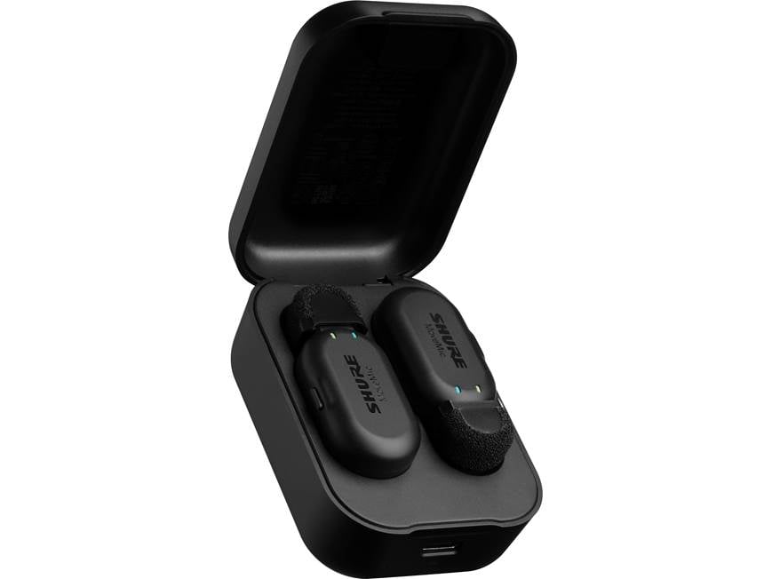 Shure Two Wireless Lavs to Phone, Charge Case - Thumbnail 3