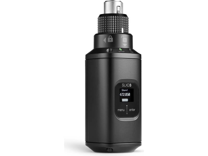 Shure SLXD3-G58 (G58 Band, 470-514 MHz) Compact plug-in