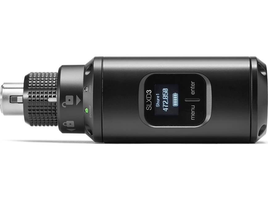 Shure SLXD3-G58 (G58 Band, 470-514 MHz) Compact plug-in