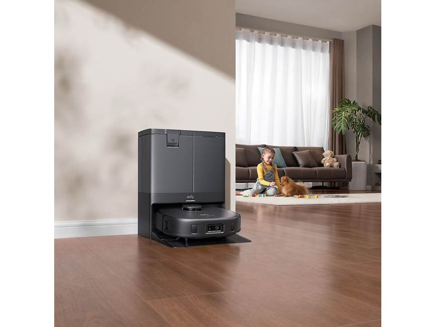 eufy by Anker X10 Pro Omni (Black) Robotic vacuum/mop with smart