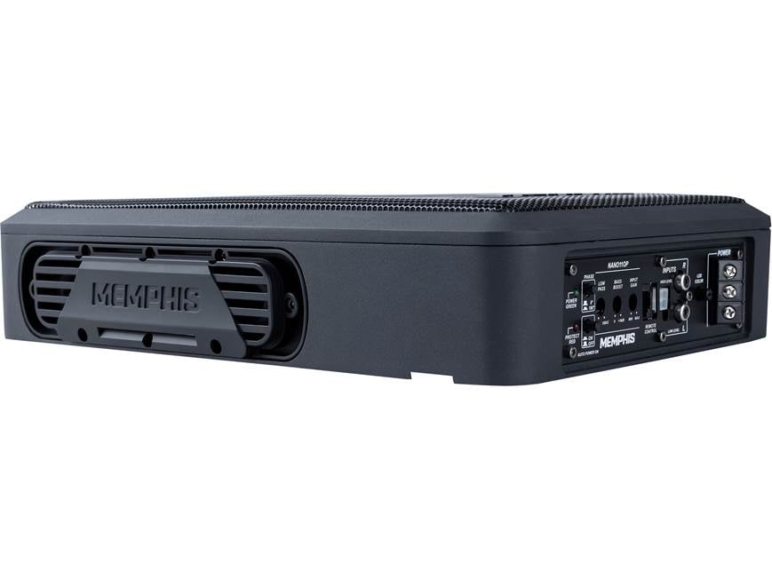Memphis Audio NANO110P Nanoboxx Compact powered subwoofer with 10