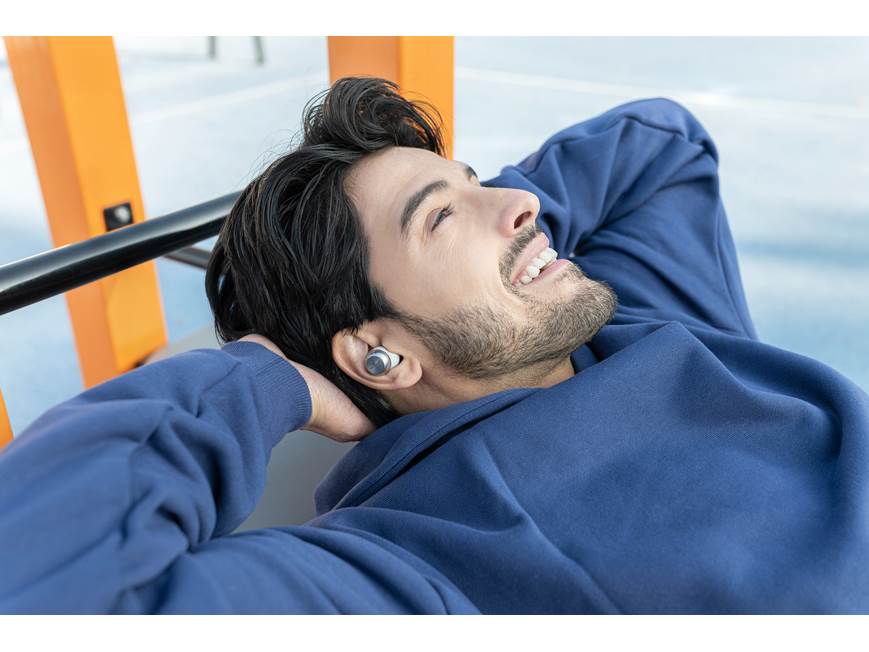 Technics EAH-AZ100 (Silver) True wireless earbuds with active