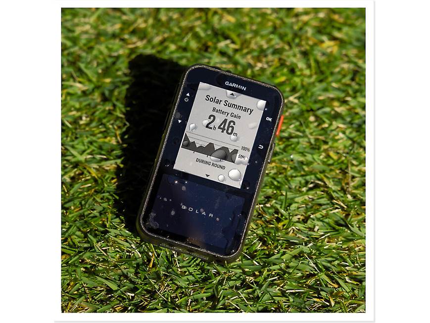 Garmin Approach® G20 Solar Handheld golf GPS assistant — covers