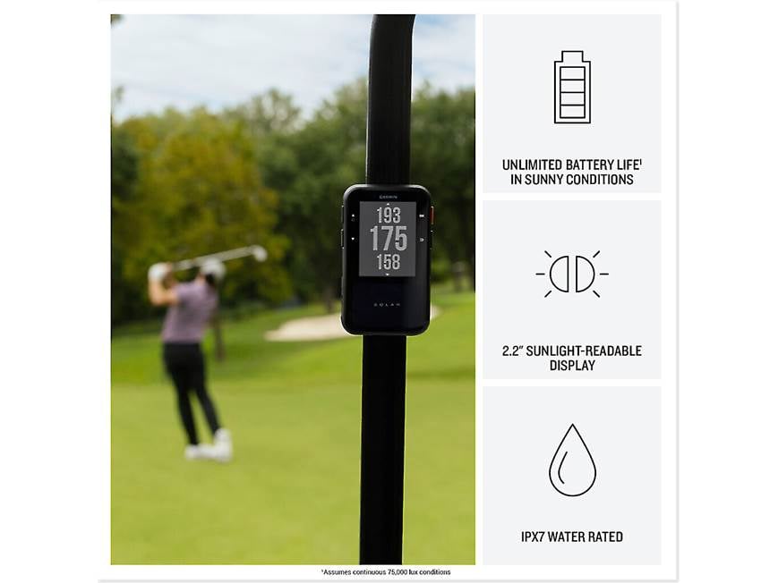 Garmin Approach® G20 Solar Handheld golf GPS assistant — covers