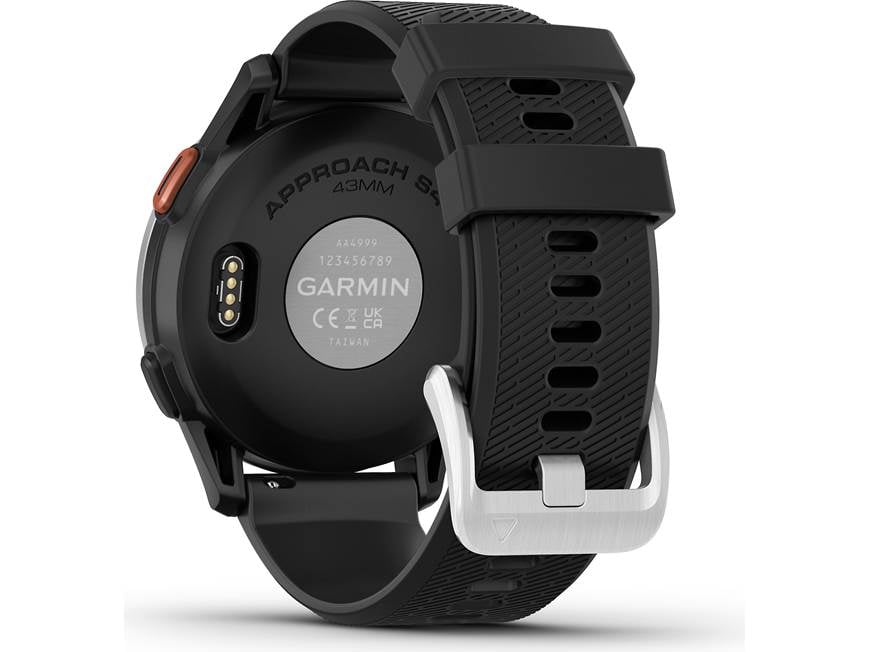 Garmin Approach® S44 (Black Band) Golf GPS watch — covers over