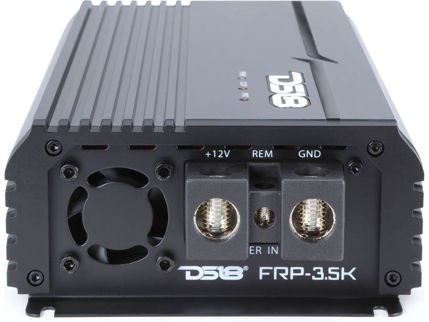 DS18 FRP-3.5K FRP Series 1-channel car amplifier — 3500 watts RMS