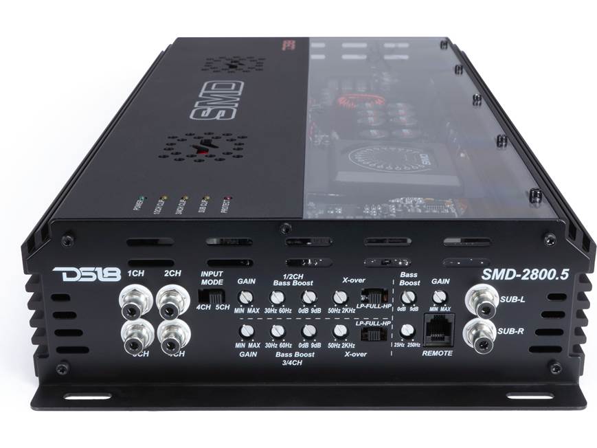 DS18 SMD-2800.5 Steve Meade Designs 5-channel car amplifier — 180
