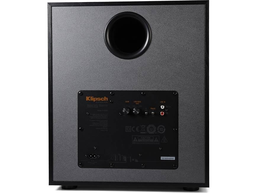 Klipsch Reference R-120SW Powered subwoofer at Crutchfield