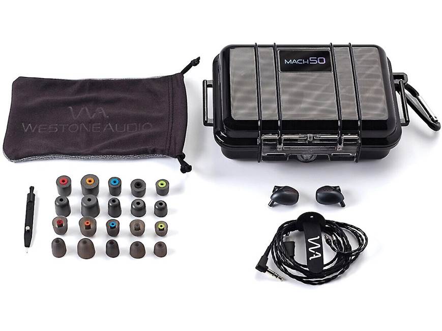 Westone Audio MACH 50 Wired in-ear monitors (five drivers per