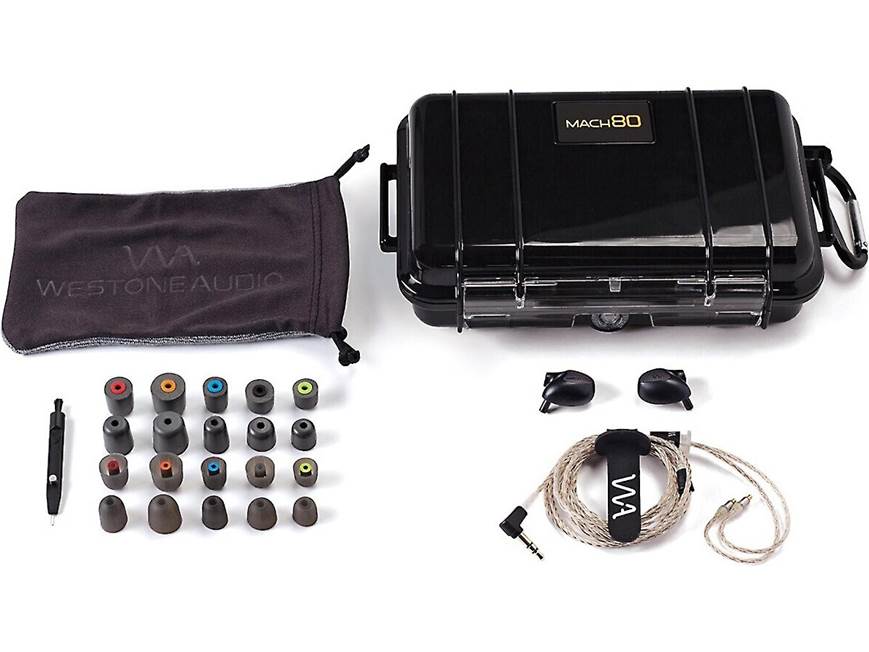 Westone Audio MACH 80 Wired in-ear monitors (eight drivers per