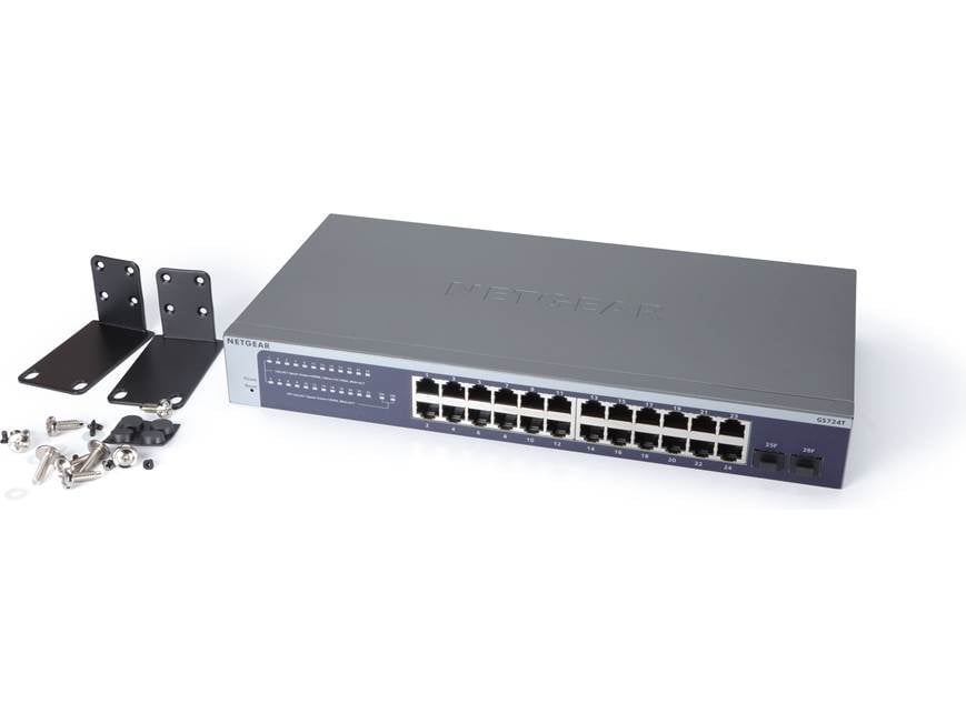 NETGEAR GS724Tv6 24-port Gigabit Ethernet managed smart switch