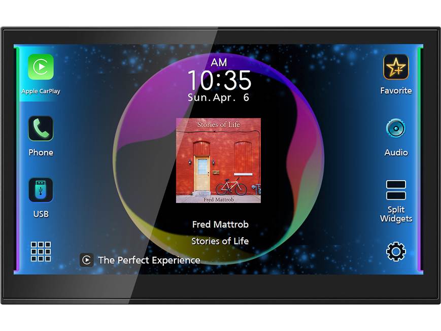 JVC KW-Z800AW Direct Replacement digital multimedia receiver with