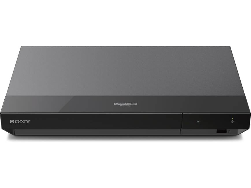 Sony UBP-X700U 4K Ultra HD Blu-ray player with HDMI cable at