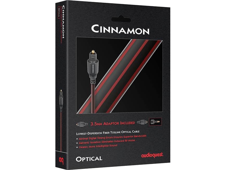 AudioQuest Cinnamon Optical (1.5 meters/5 feet) Toslink optical