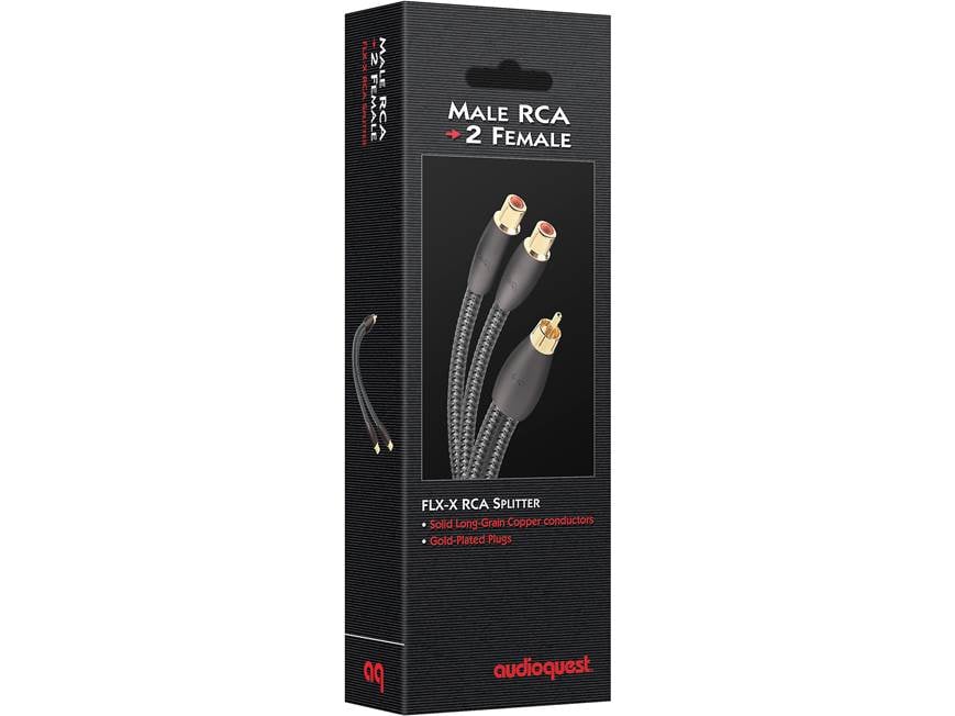Lot De 5 Adaptateurs Audio/vidéo Y Splitter RCA Mâle Vers 2 Femelles - Uxcell - Jaune/argent
