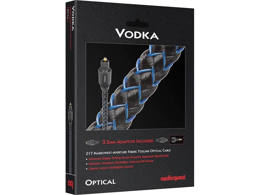 AudioQuest Vodka Optical (1.5 meters/5 feet) Toslink optical