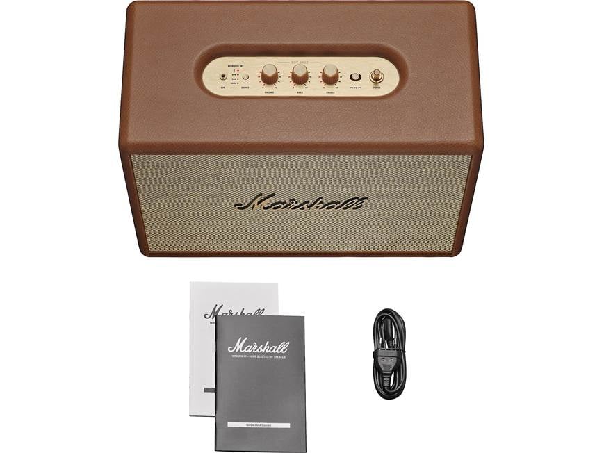 Marshall Woburn III (Brown) Powered Bluetooth® speaker with HDMI