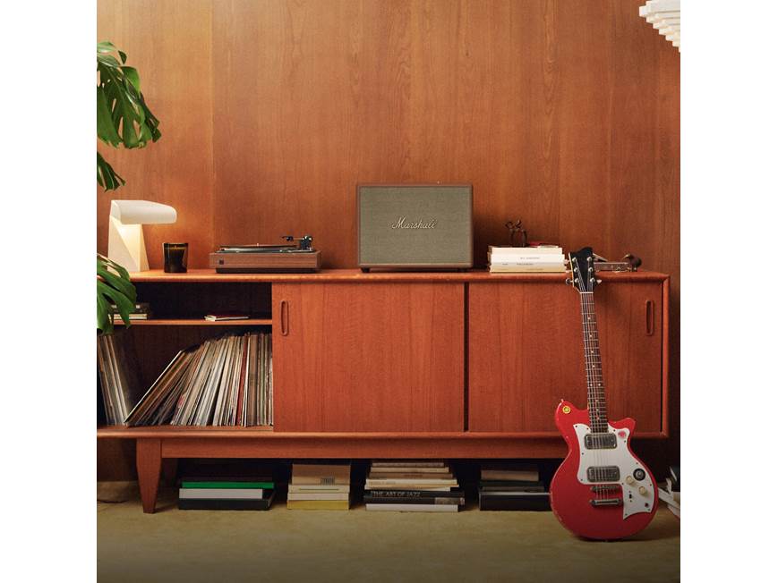 Marshall Woburn III (Brown) Powered Bluetooth® speaker with HDMI