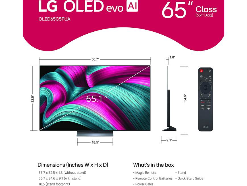 LG OLED65C5PUA (65