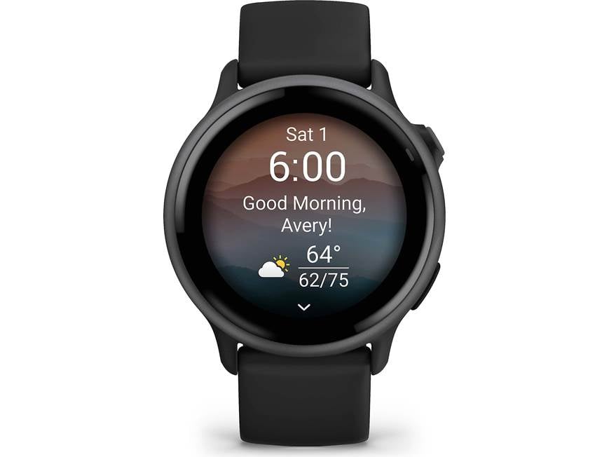 Garmin vivoactive 6 (Black) Health and fitness smartwatch (Black 