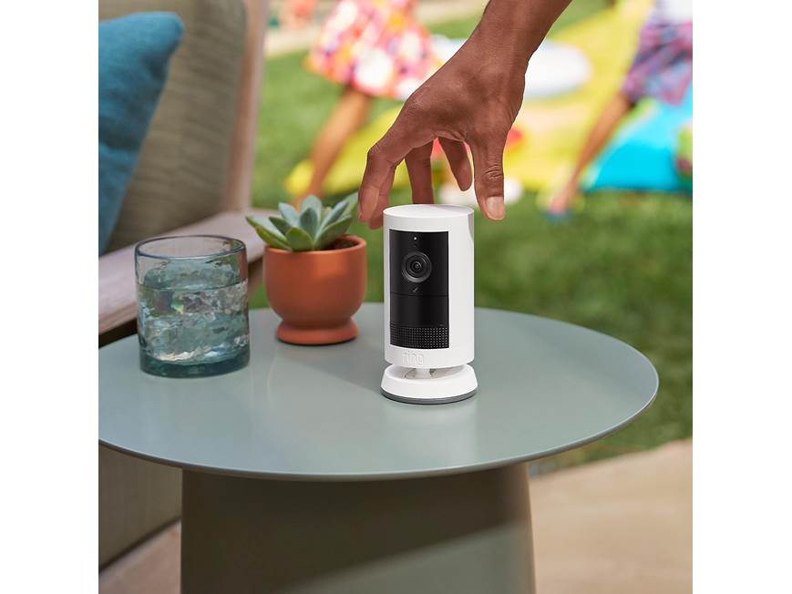 Ring Outdoor Cam Plus (Battery) (White) Indoor/outdoor 2K Wi-Fi