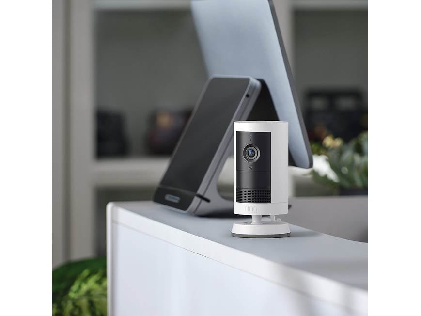 Ring Outdoor Cam Plus (Plug-in) (White) Indoor/outdoor 2K Wi-Fi