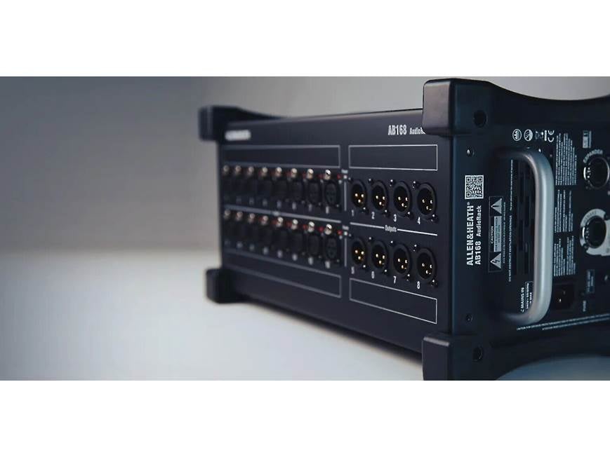 Allen & Heath AB168 AudioRack digital stage box — 16 in, 8 out at