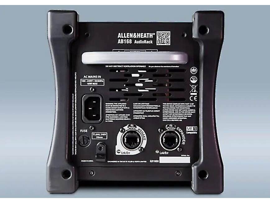 Allen & Heath AB168 AudioRack digital stage box — 16 in, 8 out at