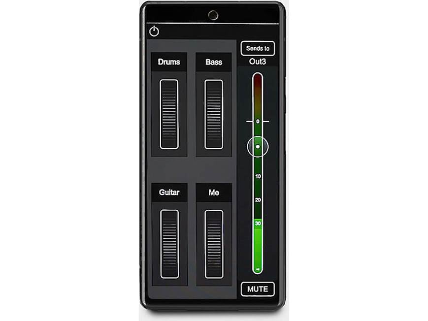Allen & Heath CQ-12T 12-channel digital mixer at Crutchfield
