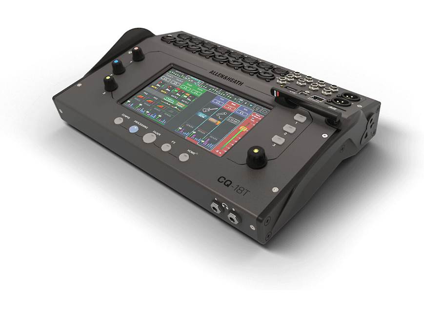 Allen & Heath CQ-18T 18-channel digital mixer at Crutchfield