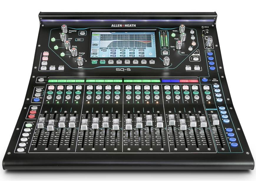 Allen & Heath SQ-5 16-channel digital mixer at Crutchfield