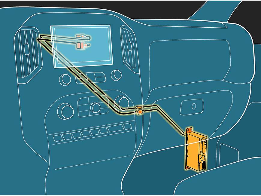 Kenwood DAX8000S Direct Replacement digital multimedia receiver