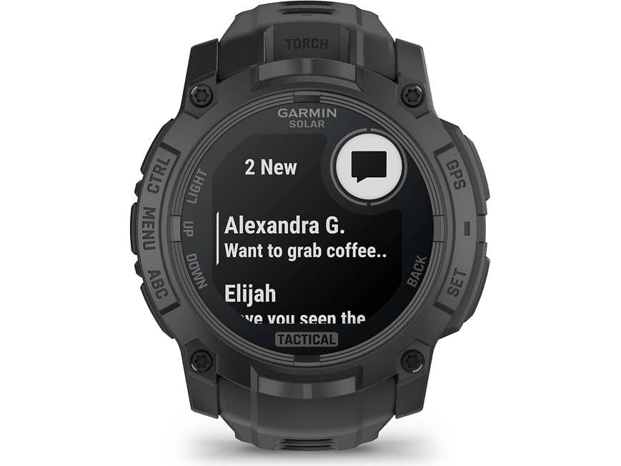 Garmin Instinct 3 Tactical Edition (50 mm - Black) Tactical 