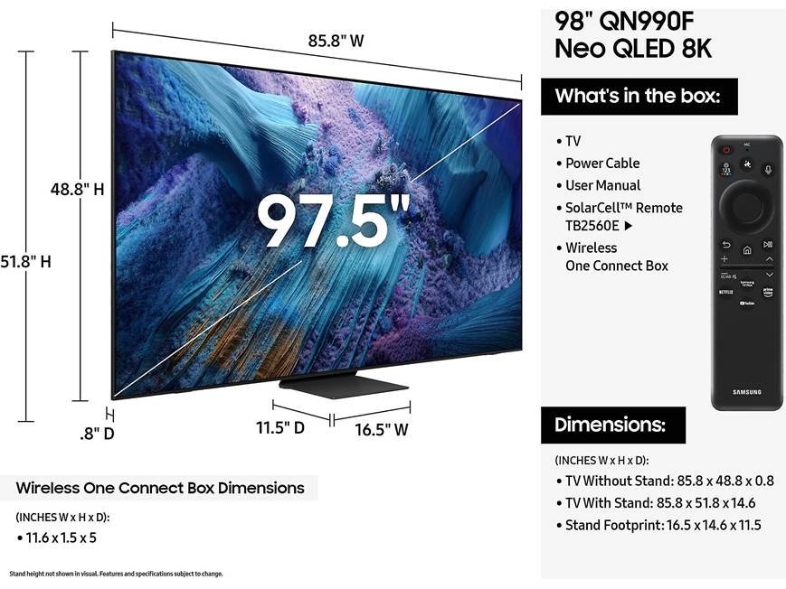 Samsung QN98QN990F Neo QLED 8K Smart TV - Thumbnail 4