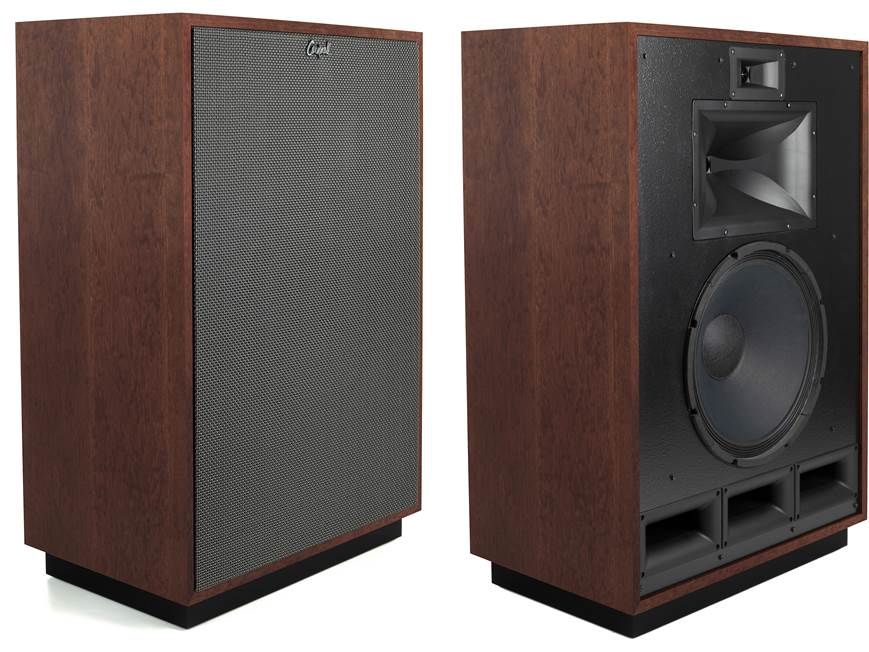234レッドウッド瘤　超低重心溝つき　ステンレス Klipsch Heritage Cornwall IV (American Auburn) Matched pair of