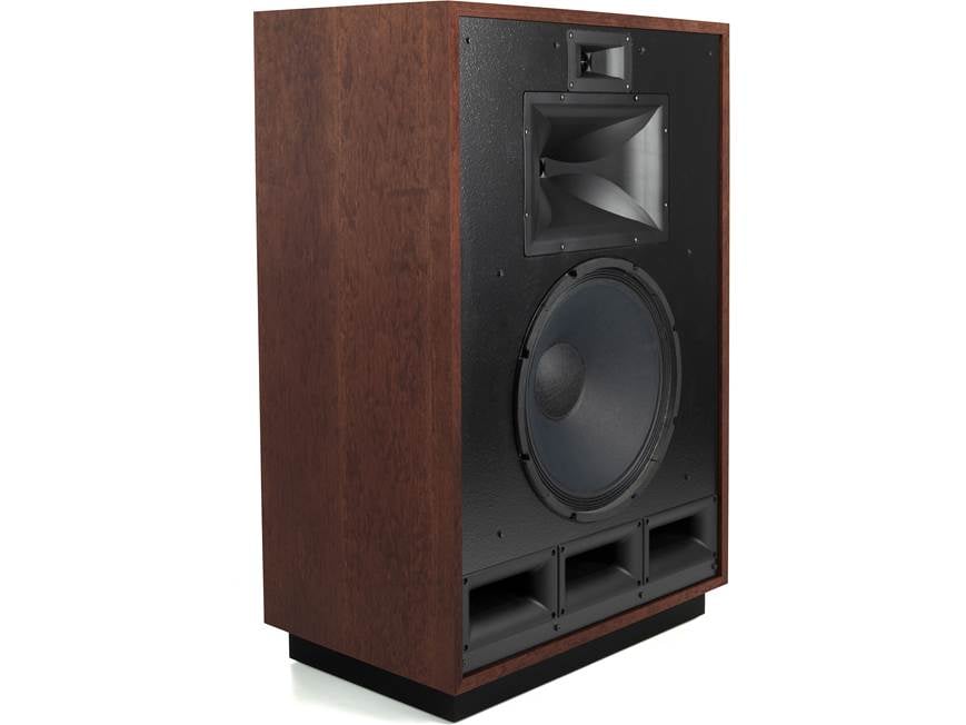 234レッドウッド瘤　超低重心溝つき　ステンレス Klipsch Heritage Cornwall IV (American Auburn) Matched pair of