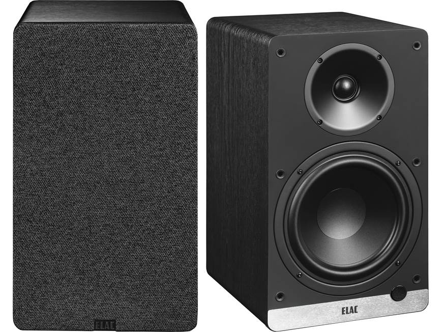 ELAC Debut ConneX DCB61 (Black) Powered bookshelf speakers with