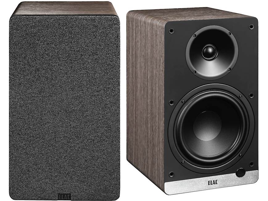 ELAC Debut ConneX DCB61 (Walnut) Powered bookshelf speakers with